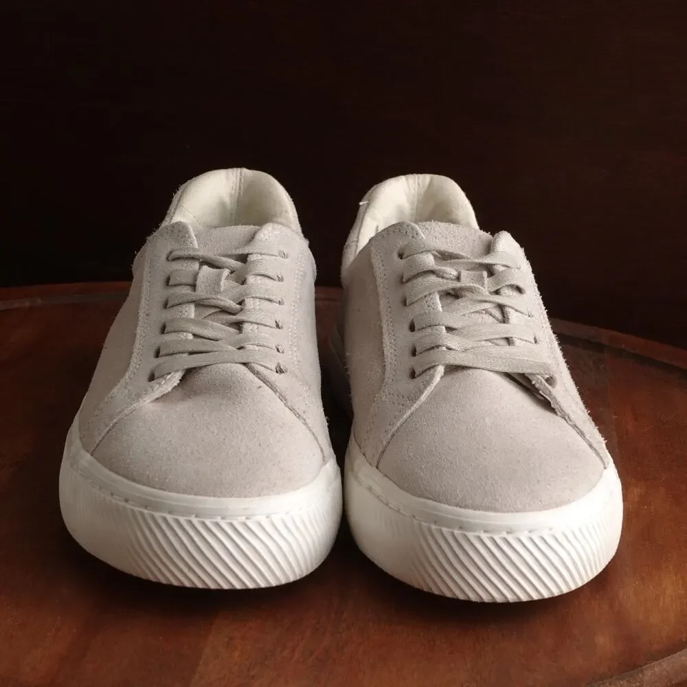 Quince Beige Suede Sneakers - Picture 4 of 15